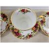 Image 4 : 4 cups & saucers - old country rose