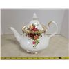 Image 1 : Old country rose tea pot