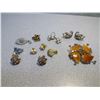 Image 2 : Lot of Clip-on Earrings, 1 Brooch