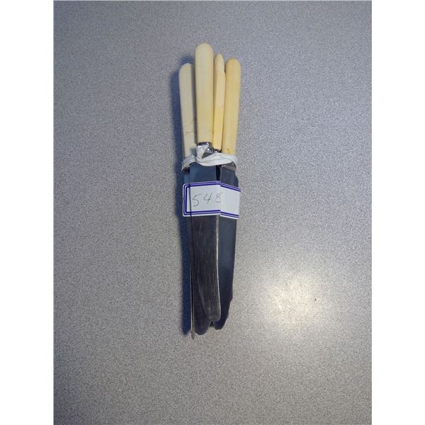 9 Sheffield Stainless Butter Knives