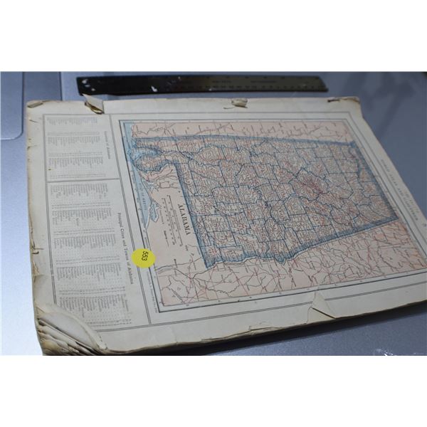 1925 Atlas - no cover - Great Maps - USA War maps