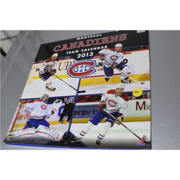 Montreal Canadiens Calendar