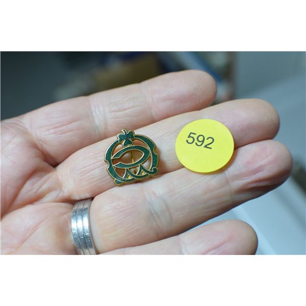 Cloisonne Girl Guides Pin