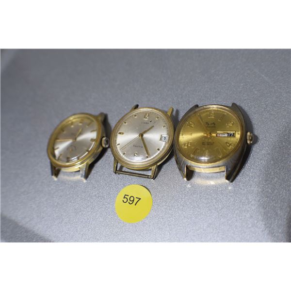 Vintage Men's Watches 1 working