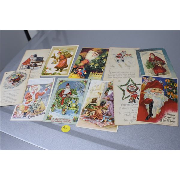 Santa Claus Postcard Lot