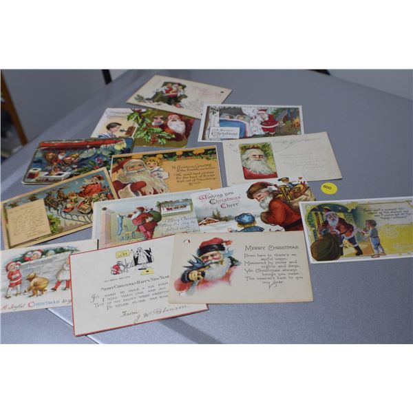 Santa Claus Postcard Lot