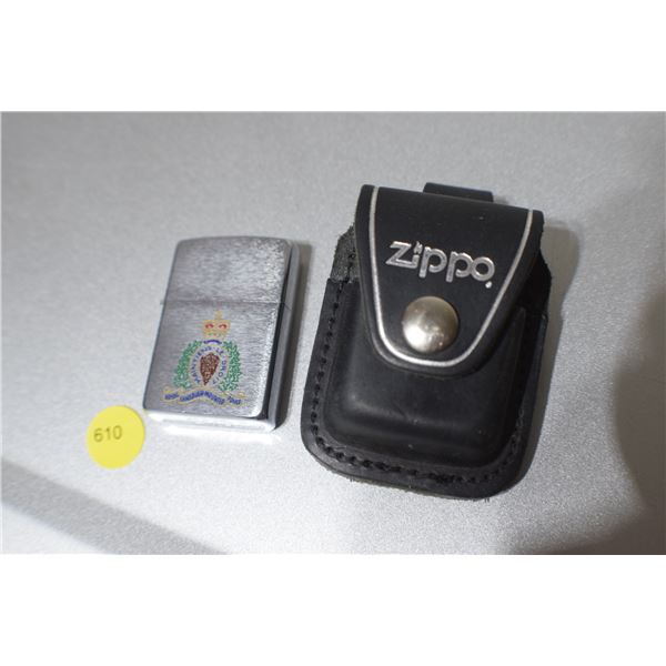 Rare RCMP Zippo Police Belt Pouch