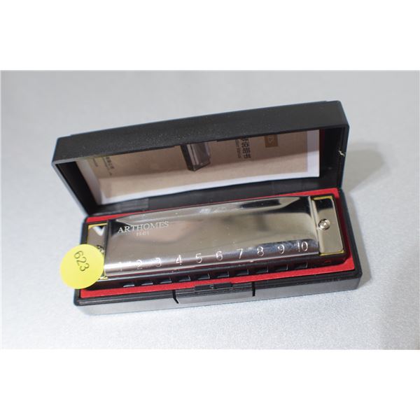 Arthomes Blues NOS Harmonica