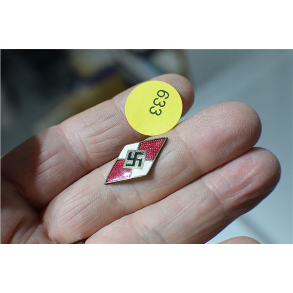 Damaged Nazi Pin