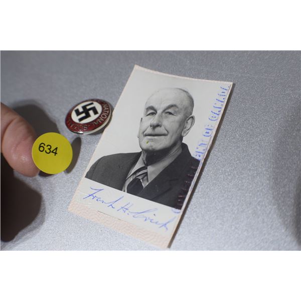 Nazi Pin etc.