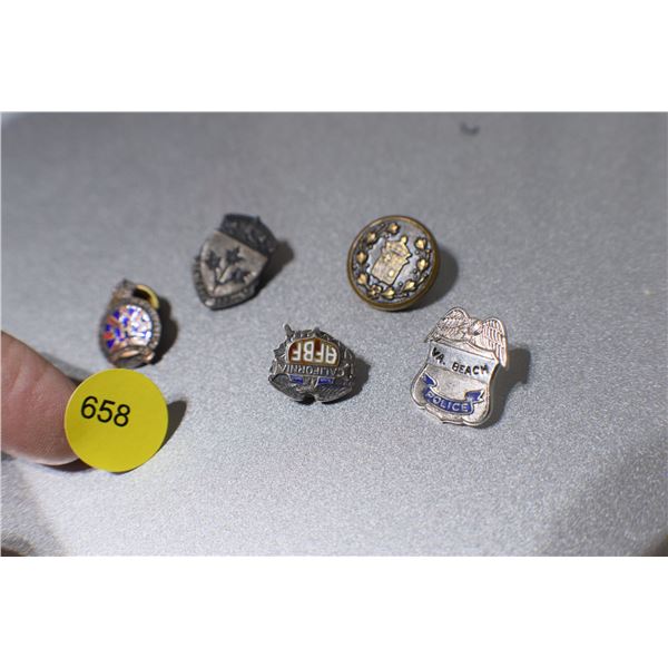 Police & Military Pin Lot