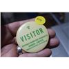 Image 1 : Visitor Factory Pinback