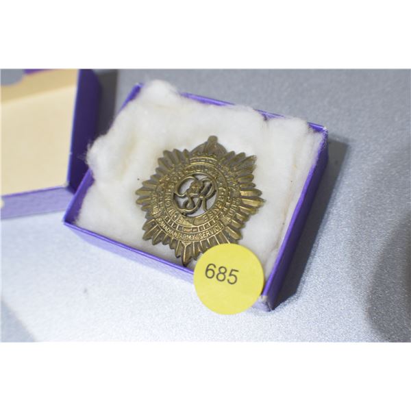 Canadian Army Cap Badge