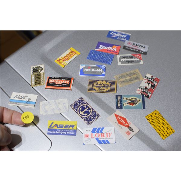 Safety Razor Blade Lot