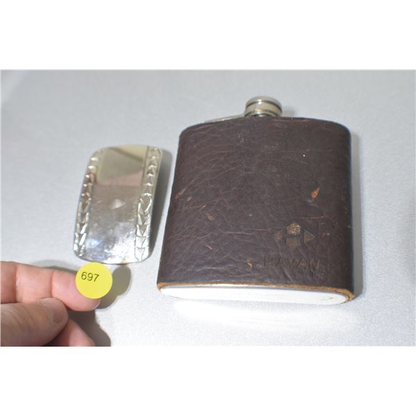 Flask & Belt Buckle