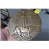 Image 1 : WWI Death Plaque - Death Penny