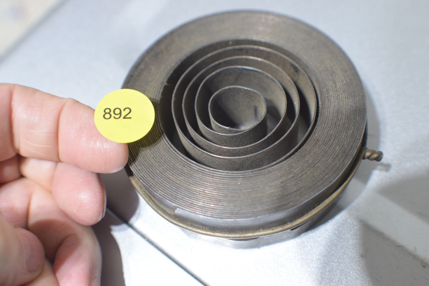 Phonograph Spring NOS Phonograph Main Spring - Schmalz Auctions