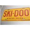Image 1 : NOS Bombadier Ski-doo License Plate