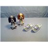 Image 2 : Dogs Salt & Pepper Set Stamped Japan, 2 Small Sandford Bone China Shoes