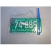 Image 1 : 2 1965 Sakacthewan Diamond Jubilee Matching License Plates
