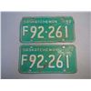 Image 2 : 2 1969 Saskatchewan Matching License Plates