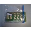 Image 1 : 2 1962 Alberta Matching License Plates - RA 2228