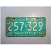 Image 2 : 2 1965 Saskatchewan Diamond Jubilee Matching License Plates