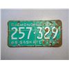 Image 3 : 2 1965 Saskatchewan Diamond Jubilee Matching License Plates
