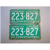 Image 2 : 2 1965 Saskatchewan Diamond Jubilee Matching License Plates