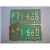 Image 2 : 2 1965 Saskatchewan Diamond Jubilee Matching License Plates