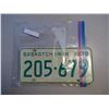 Image 1 : 2 1970 Saskatchewan Matching License Plates
