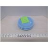 Image 1 : 6 Pyrex Saucers, Baby Blue Delphite 6"