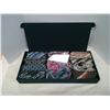 Image 6 : 3 Tie Storage Cases, 1 Full of Ties, & Lot of 7 Ties