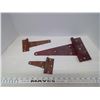 Image 2 : Lot of Iron Hinges, Assorted Sizes