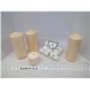 Image 1 : 3 - 7.5" Tall Candles, 3" Tall Candle, 20pk. Small Candles