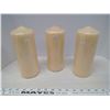 Image 3 : 3 - 7.5" Tall Candles, 3" Tall Candle, 20pk. Small Candles