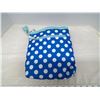 Image 1 : Blue/White Polka-dot Bag/Purse
