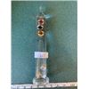 Image 1 : VINTAGE GALILEO THERMOMETER WITH 5 MULTI COLRED SPHERES AND GOLD PLATED TAGS IN FAHRENHEIT