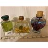 Image 1 : SET OF 3 DECORATIVE VINTAGE BOTTLES