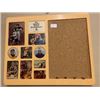 Image 1 : VINTAGE PHOTO BULLETIN BOARD WITH CORK  22X18”