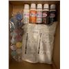 Image 1 : CRAFTERS SET OF 2 BAGS OF PLASTER, 5 MOLDS, 5 BOTTLES PAINT AND 12 PAINTS