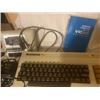 Image 2 : VINTAGE COMMODORE VIC20 COMPUTER. INCLUDES INSTRUCTION GUIDE, CORDS,  COMMODORE DATASETTETE, 2 GAMES