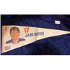 Image 1 : NHLPA PEPSI COLLECTOR   AUTOGRAPHED PENNANT…#17 JARI KURRI