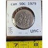 Image 1 : 1979 Canadian 50¢ unc