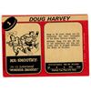 Image 2 : Topps 1967-68 hockey card - Doug Harvey