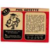 Image 2 : Topps 1967-68 hockey card - Phil Goyette