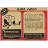 Image 2 : Topps 1967-68 Hockey Card - Elmer Vasko
