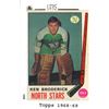 Image 1 : Topps 1968-69 Hockey Card - Ken Broderick