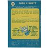 Image 2 : Topps 1968-69 Hockey Card - Nick Libbett
