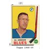 Image 1 : Topps 1968-69 Hockey Card - Al Arbour